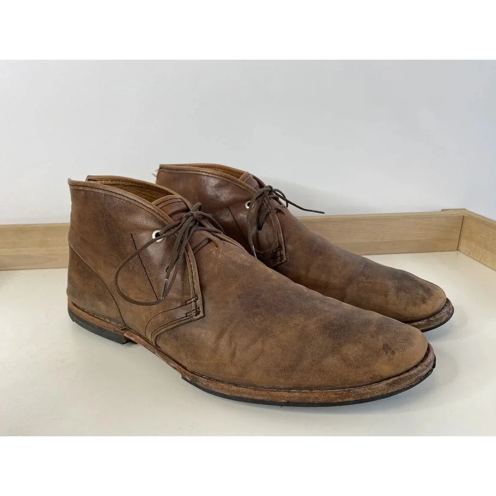 Timberland Boot Company Wodehouse‎ Men's Brown Chukka Leather Ankle Size 13M